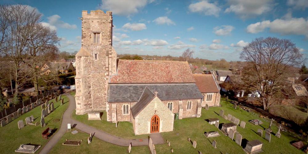 to Little Paxton Church Little Paxton Church
